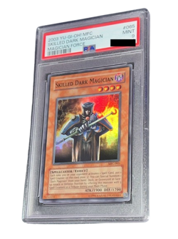 Yu-Gi-Oh! Skilled Dark Magician - PSA 9 - 2003 Magician's Force / MFC-065 - SR - Image 1