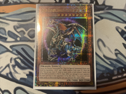 Yugioh Chaos Emperor Dragon - Envoy of the End Quarter Secret Rare RA03-EN133 - Image 1
