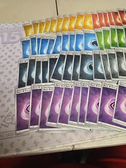 LOT OF 78x Prismatic Evolutions Holo Energy Cards - Pokemon TCG Foil Energies! - Image 2