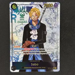 OP13-120 Sabo (Alt Art SEC) ONE PIECE Card TCG NM English - Image 1