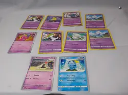 Assorted Mixed Lot of 80 Pokemon Cards with Pokemon Tin Box Case - Image 4