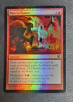 Past in Flames Innistrad Foil MTG MP Magic Card - Image 1