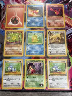 Vintage Pokemon 1st Edition 31 Card NM Bundle Collection WOTC Nostalgia Rocket + - Image 1