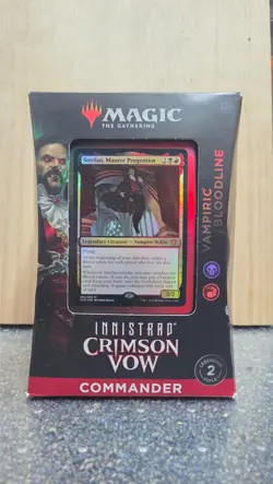 Innistrad: Crimson Vow Commander Deck: Vampiric Bloodline MTG FREE SHIPPING 630509995318 - Image 1