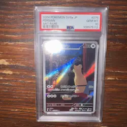 PSA 10 Persian 075/064 Art Rare Sv6a-night Wanderer Pokemon Japanese Card - Image 1