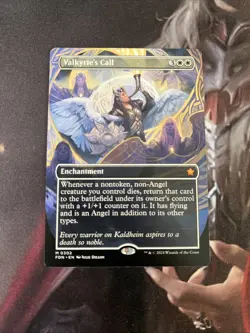 MtG Valkyrie’s Call - NM Borderless - Foundations - Image 1
