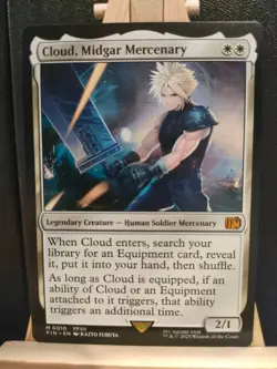 Cloud, Midgar Mercenary - Final Fantasy - Mythic - NM (see pics) MTG - Image 1