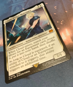 Cloud, Midgar Mercenary - Final Fantasy - Mythic - NM (see pics) MTG - Image 3