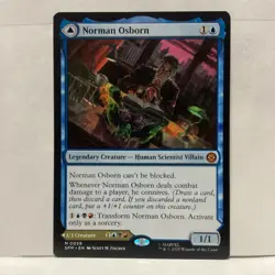 MTG Norman Osborn Magic: The Gathering Marvel's Spider-Man Mythic #0039 - Image 1