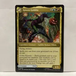 MTG Norman Osborn Magic: The Gathering Marvel's Spider-Man Mythic #0039 - Image 2
