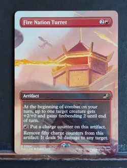 Fire Nation Turret (Borderless); Avatar: The Last Airbender: Eternal-Legal... - Image 1