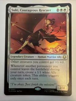 Suki, Courageous Rescuer (Foil) 0037 - Avatar: The Last Airbender TLA - MTG - NM - Image 1