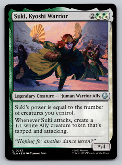 Suki, Kyoshi Warrior FOIL - Avatar Last Airbender - MTG - Image 1
