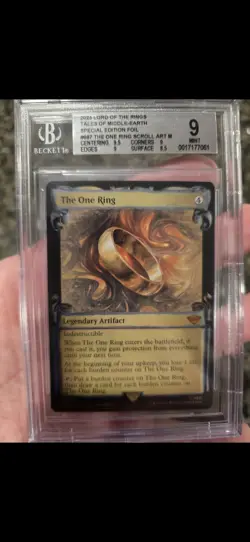 2023 MTG - The One Ring Showcase Scrolls Foil - Lord of the Rings - CGC 9 MINT - Image 2