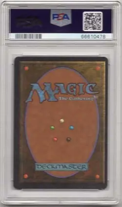 HURKYL'S RECALL X1 MAGIC MTG #10 ANTIQUITIES PSA #66610478 GRADED NM-MT 8 1994 - Image 2