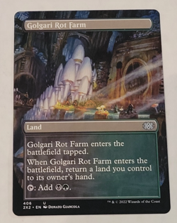 Magic The Gathering - Golgari Rot Farm (Uncommon, Borderless) Double Masters - Image 1