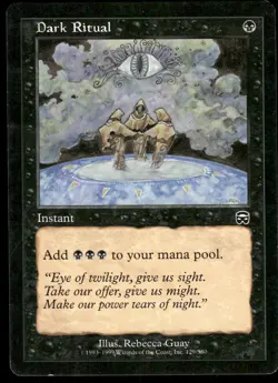 1x Dark Ritual - Mercadian Masques HP - MTG - Image 1