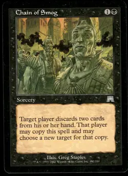 1x Chain of Smog - Onslaught LP - MTG - Image 1