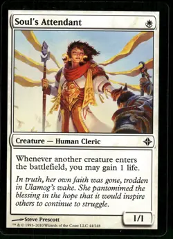 1x Soul's Attendant - Rise of the Eldrazi - NM - MTG - Image 1
