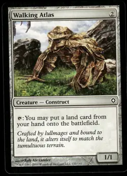 1x Walking Atlas - Worldwake LP - MTG - Image 1