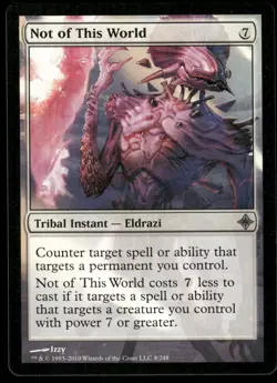 1x Not of This World - Rise of the Eldrazi LP - MTG - Image 1
