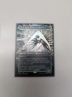 Elesh Norn, Mother of Machines (Borderless) Phyrexia: All Will Be One Foil - Image 1