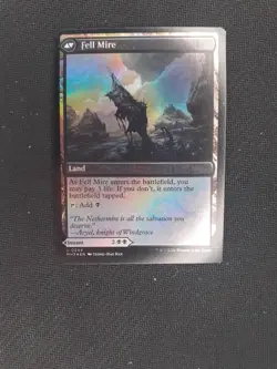 Foil Fell the Profane Fell Mire - MH3 - NM - MTG - Image 2