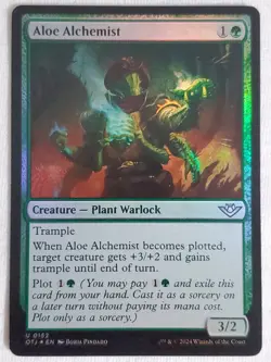Aloe Alchemist 152 Outlaws of Thunder Junction MTG: Magic the Gathering - Image 1