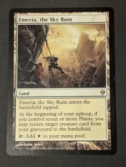 Emeria, The Sky Ruin Zendikar Magic the Gathering MtG (1 of 4) - Image 1