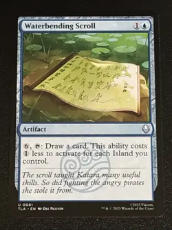 MTG Avatar: The Last Airbender Waterbending Scroll 0081 NM - Image 1