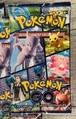 Lot of 36 Spanish Espanol Sealed Booster Packs Pokemon Go Set Unweighed - Image 2