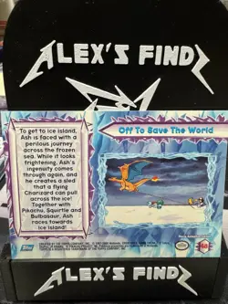 Off To Save The World 48 Topps Pokemon 2000 Movie Pikachu Ash Lugia - Image 2