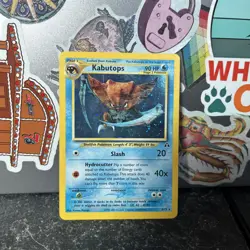 Pokemon TCG Neo Discovery Kabutops Holo NM 6/75 - Image 2