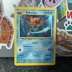 Pokemon TCG Neo Discovery Kabutops Holo NM 6/75 - Image 3