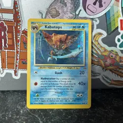 Pokemon TCG Neo Discovery Kabutops Holo NM 6/75 - Image 5