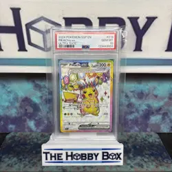 2024 Pokemon SSP EN - Pikachu Ex - Ultra Rare PSA 10 - Image 1