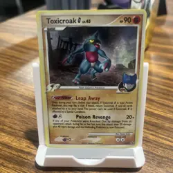 Toxicroak G DP41 Black Star Promo Diamond & Pearl Holo 2009 Pokemon TCG MP - Image 1