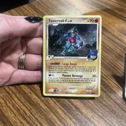 Toxicroak G DP41 Black Star Promo Diamond & Pearl Holo 2009 Pokemon TCG MP - Image 2