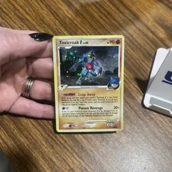 Toxicroak G DP41 Black Star Promo Diamond & Pearl Holo 2009 Pokemon TCG MP - Image 3