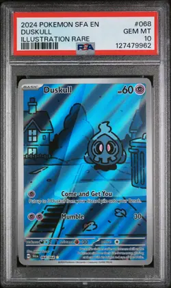 Duskull 068/064 Pokemon TCG Sv: Shrouded Fable Holo PSA 10 - Image 1