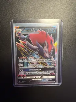 2017 Pokemon Zoroark Sun & Moon Shining Legends #53/73 GX Rare Holo TCG. - Image 3