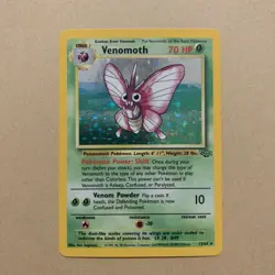 Pokemon TCG Venomoth Jungle 13/64 Holo Unlimited Holo Rare - Near Mint - Image 1