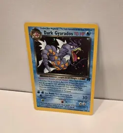 Dark Gyarados #8/82 Holo Team Rocket Vintage Prerelease Promo Pokemon WOTC - Image 4