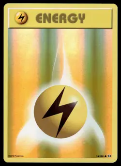 Pokemon TCG Lightning Energy Reverse Holo XY - Evolutions #94/108 - Image 1