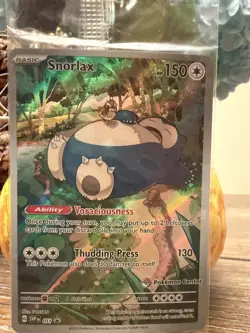 Snorlax 051 Pokemon Center Exclusive S&V 151 Sealed Promo - Image 1