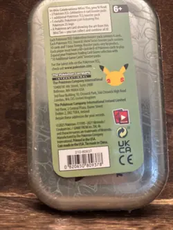 Pokemon TCG Celebrations Mini Tin - GALAR 2021 SEALED Scorbunny Grookey Sobble 820650809378 - Image 3