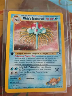 Pokemon - Gym Heroes FIRST EDITION - Misty’s Tentacruel Holo (010/132) - Image 1