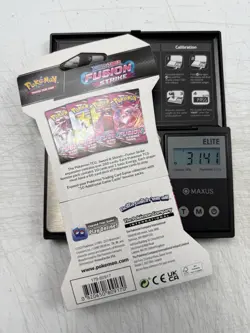VERY HEAVY 31.41g Pokemon Fusion Strike Sleeved Booster Pack Sealed - Image 2