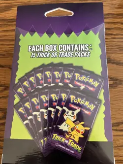Pokemon Trick or Trade Booster Pack Box - 15 Packs - 2025 NEW Sealed Box - Image 2