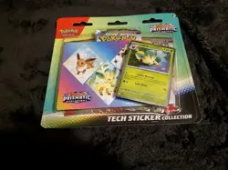 Pokemon TCG Prismatic Evolutions Tech Sticker Collection New - Image 1